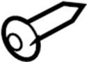 View Bolt. Bracket. Fender. (Front, Rear, Upper, Lower) Full-Sized Product Image