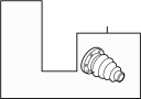 420498201 CV Joint Boot Kit