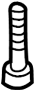 View Bolt. Mount. Screw. (Front, Rear) Full-Sized Product Image