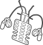 1K0881879 Seat Lumbar Support Cushion