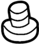 View Bolt. Fender. (Front, Upper, Lower) Full-Sized Product Image
