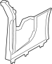 View Interior Quarter Panel Trim Panel (Front) Full-Sized Product Image