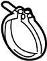 View Clip. Exhaust Muffler Clamp.  Full-Sized Product Image