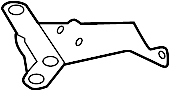 420201369 Evaporative Emissions System Leak Detection Pump Bracket. Mount Bracket. Vapor Canister Bracket.