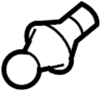 View Strut. Stud. Support. Ball. (Upper) Full-Sized Product Image