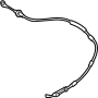 427827531G BowD Cable. Deck Lid Release Cable. Hood Release Cable.