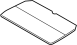 View Trunk Floor Access Cover (Front) Full-Sized Product Image 1 of 2