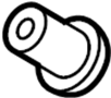 Image of Fender Rivet image for your 2002 Audi allroad   
