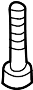 View Bolt. Mount. Screw. (Front, Rear) Full-Sized Product Image