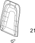 View Clip. Panel. Trim. Door. Seat Back. Sliding. Spoiler.  Full-Sized Product Image