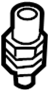View Radiator Support Panel Clip Full-Sized Product Image