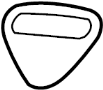 View Seat Belt Guide Full-Sized Product Image 1 of 2