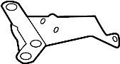 View Evaporative Emissions System Leak Detection Pump Bracket. Mount bracket. Vapor Canister Bracket.  Full-Sized Product Image 1 of 2