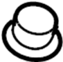 View Hood Stop Buffer Full-Sized Product Image 1 of 3