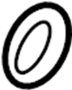 View Air tube seal. Connector hose o - ring.  Full-Sized Product Image