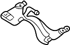 View Exhaust Muffler Bracket. Muffler and pipe Bracket.  Full-Sized Product Image
