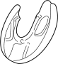 View Brake Dust Shield Full-Sized Product Image