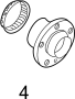 View ABS Wheel Speed Sensor Tone Ring (Rear) Full-Sized Product Image
