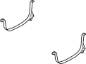Image of Fuel Tank Strap image for your Audi A4 2.0L A/T Quattro  Base Sedan