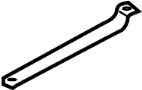 View Fuel Tank Shield Bracket Full-Sized Product Image 1 of 1