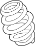 1J0511115BM Coil Spring