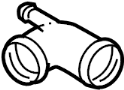 View Hose. Coupling. (Upper) Full-Sized Product Image