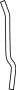View Radiator Coolant Hose (Front, Rear, Upper, Lower) Full-Sized Product Image