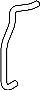 View Engine Coolant Hose (Upper) Full-Sized Product Image