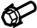 View Engine Harmonic Balancer Bolt Full-Sized Product Image