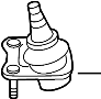 Image of Suspension Ball Joint (Lower) image for your 2018 Audi TT RS   