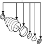 View CV Joint Boot Kit Full-Sized Product Image