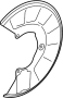 View Brake Dust Shield Full-Sized Product Image 1 of 3
