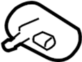 View Windshield Washer Nozzle Full-Sized Product Image