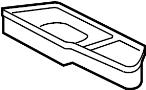 8J1819793A6PS Windshield Defroster Nozzle (Upper)
