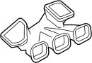 8J1819409A Instrument Panel Air Duct