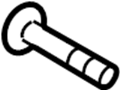 Image of Screw. Bolt. Panel. Trim. Cover. (Front, Lower). A Bolt used to attach. image for your 2015 Porsche Macan