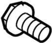 View Bolt. Trailing. Arm. (Front, Rear, Upper, Lower) Full-Sized Product Image