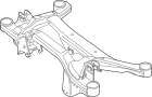 8J7505235F Suspension Subframe Crossmember (Upper)