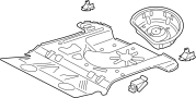 8J8813101G Floor Pan (Rear)