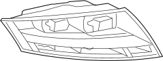 8J0945095N Tail Light Assembly