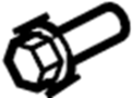 View Engine Harmonic Balancer Bolt Full-Sized Product Image