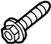 View Bolt. Screw. Mount. Support. Radiator. (Front, Upper, Lower) Full-Sized Product Image