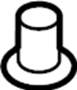 View Nut. Grommet. Cover. Retainer. Bumper. (Front, Rear, Upper, Lower) Full-Sized Product Image