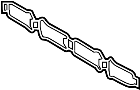 View Engine Intake Manifold Gasket. Fuel Injection Plenum Gasket.  Full-Sized Product Image