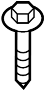 View Mount. Bolt. Transmission. (Front, Upper, Lower) Full-Sized Product Image