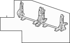 View Seat Hinge Full-Sized Product Image 1 of 1