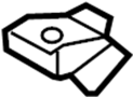 View Plate. Side Extension.  Full-Sized Product Image 1 of 1