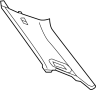 8S8867288EV6 Interior Quarter Panel Trim Panel (Front, Upper)
