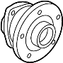 8V0598625C Wheel Bearing and Hub Assembly (Rear)