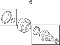 View CV Joint Boot Kit Full-Sized Product Image